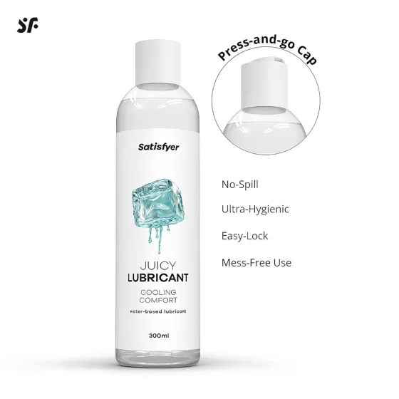 Satisfyer Juicy Cooling Comfort - cooling lubricant (300 ml)