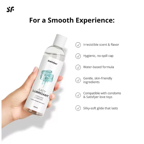 Satisfyer Juicy Cooling Comfort - cooling lubricant (300 ml)