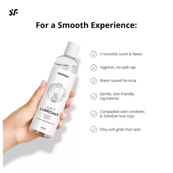 Satisfyer Juicy Boogy Booty - anal lubricant (300 ml)