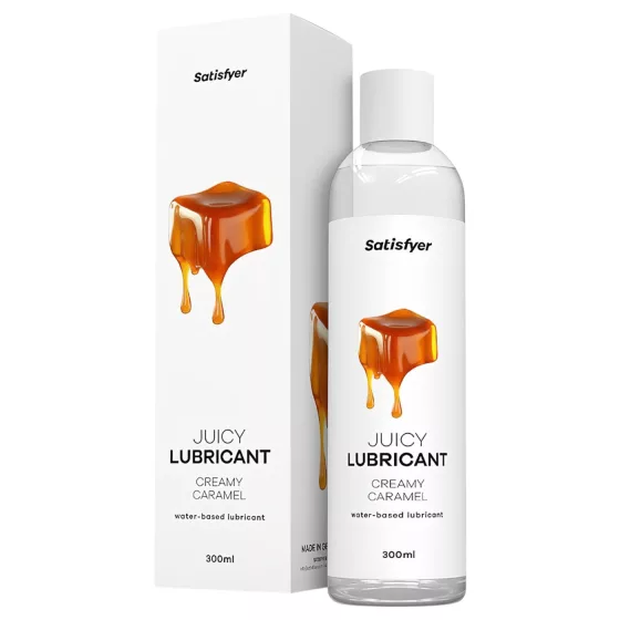 Satisfyer Juicy Creamy Caramel - flavoured lubricant (300 ml)