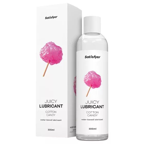 Satisfyer Juicy Cotton Candy - flavoured lubricant (300 ml)