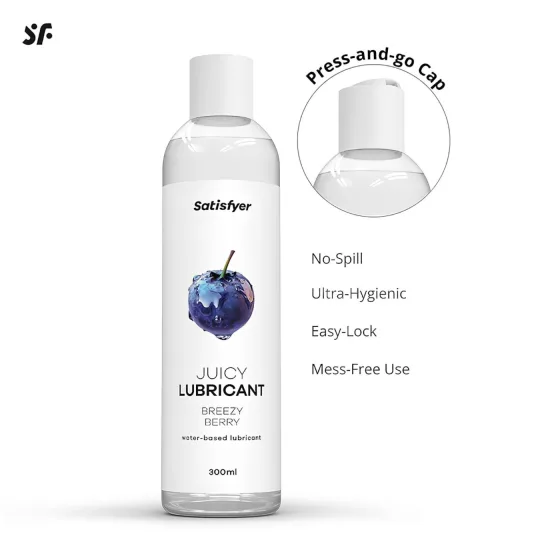Satisfyer Juicy Breezy Berry - flavoured lubricant (300 ml)