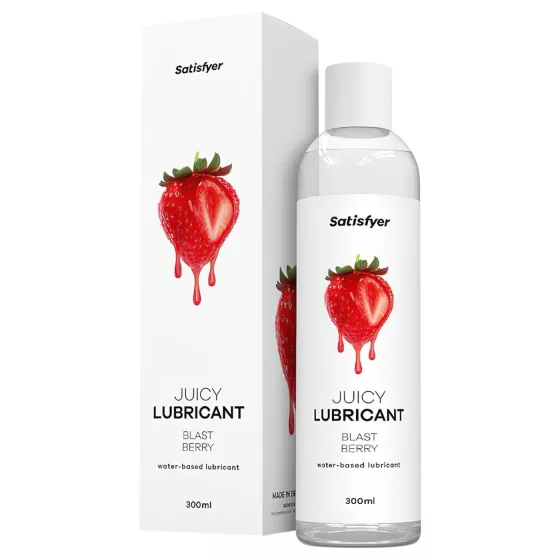 Satisfyer Juicy Blast Berry - flavoured lubricant (300 ml)