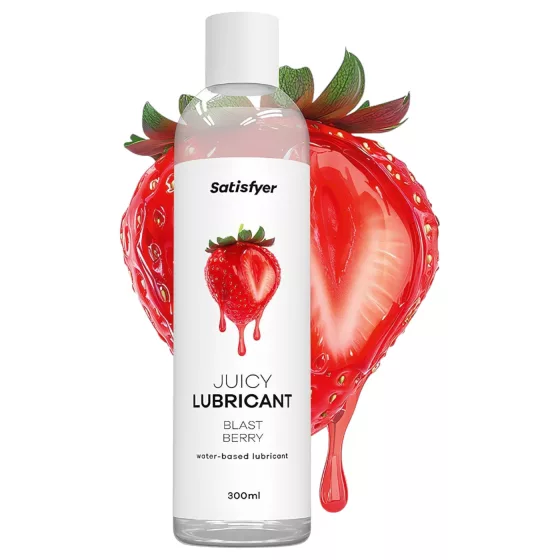 Satisfyer Juicy Blast Berry - flavoured lubricant (300 ml)