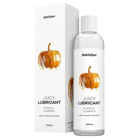 Satisfyer Juicy Playful Pumpkin - flavoured lubricant (300 ml)