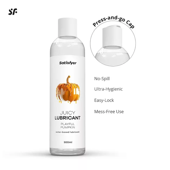 Satisfyer Juicy Playful Pumpkin - flavoured lubricant (300 ml)