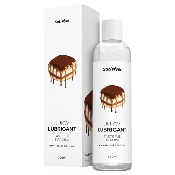 Satisfyer Juicy Tasteful Tiramisu - flavoured lubricant (300 ml)