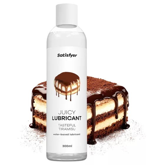 Satisfyer Juicy Tasteful Tiramisu - flavoured lubricant (300 ml)