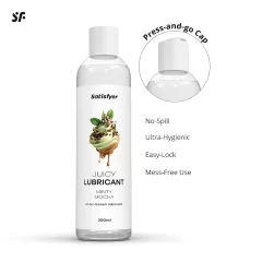 Satisfyer Juicy Minty Mocha - flavoured lubricant (300 ml)