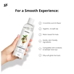 Satisfyer Juicy Minty Mocha - flavoured lubricant (300 ml)