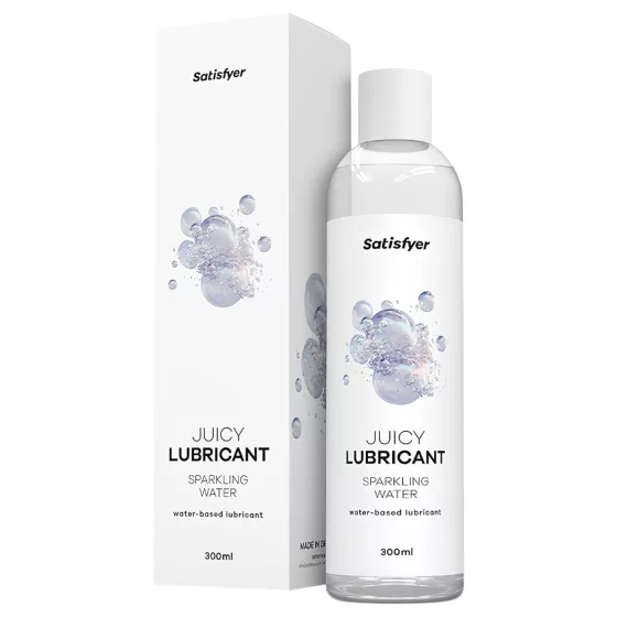 Satisfyer Juicy Sparkling Water - flavoured lubricant (300ml)