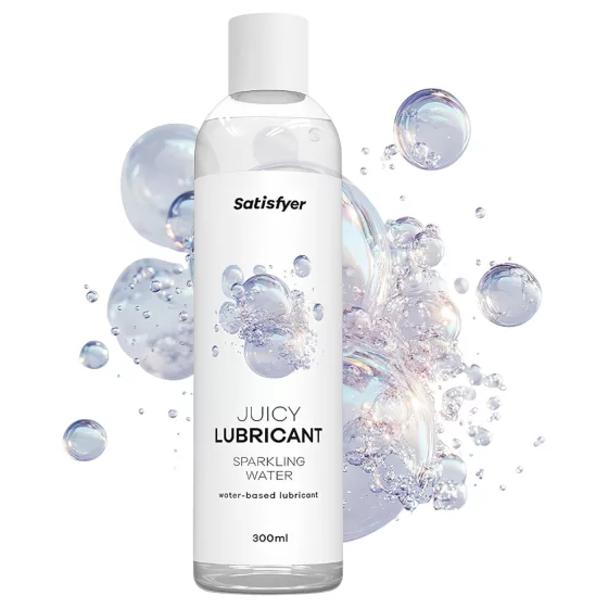 Satisfyer Juicy Sparkling Water - flavoured lubricant (300ml)