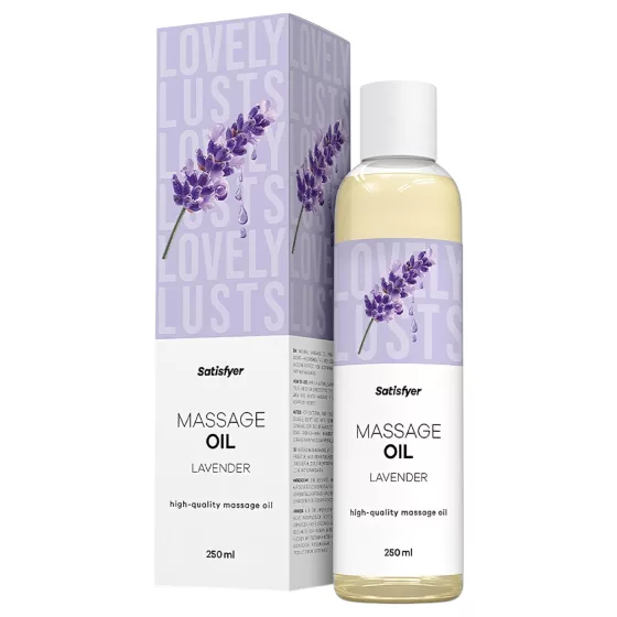 Satisfyer - Lavender-Scented Massage Oil (250 ml)