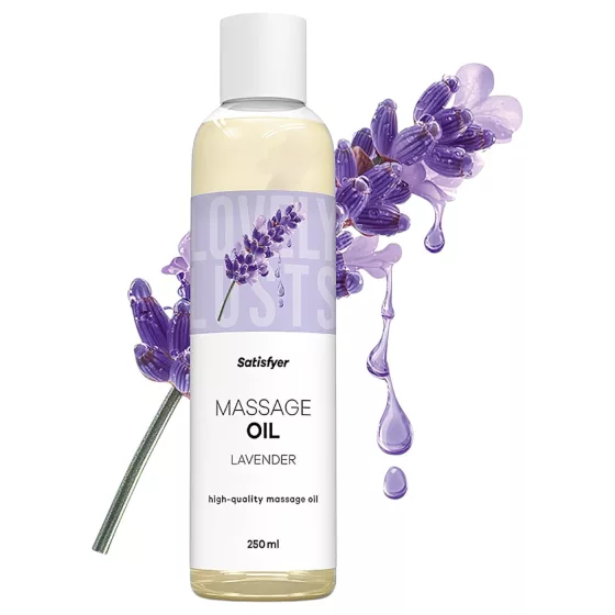 Satisfyer - Lavender-Scented Massage Oil (250 ml)