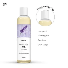 Satisfyer - Lavender-Scented Massage Oil (250 ml)