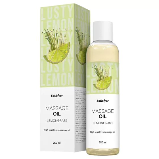 Satisfyer - Lemon Balm Scented Massage Oil (250ml)
