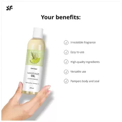 Satisfyer - Lemon Balm Scented Massage Oil (250ml)