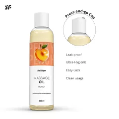 Satisfyer - Peach Massage Oil (250ml)