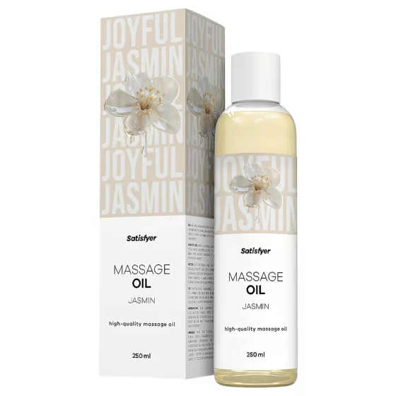 Satisfyer - Jasmine Scented Massage Oil (250ml)