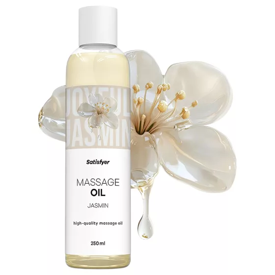 Satisfyer - Jasmine Scented Massage Oil (250ml)