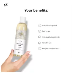 Satisfyer - Jasmine Scented Massage Oil (250ml)