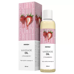Satisfyer - flavoured massage oil - strawberry (250 ml)