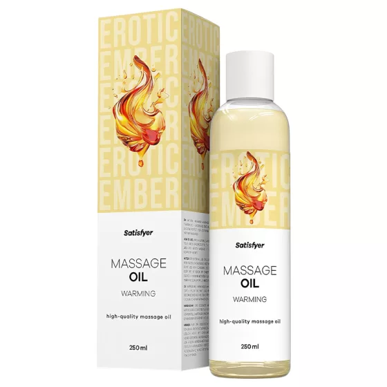 Satisfyer - Warming Massage Oil (250 ml)
