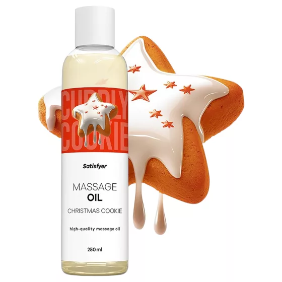 Satisfyer - Christmas Cookie Scented Massage Oil (250ml)