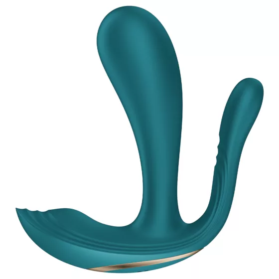 Satisfyer Top Secret+ - Wearable 3-Prong Vibrator (Green)