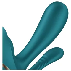 Satisfyer Top Secret+ - Wearable 3-Prong Vibrator (Green)
