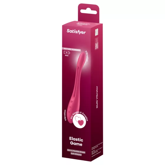 Satisfyer Elastic Game - Flexible Couples Vibrator (Pink)