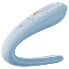 Satisfyer Double Classic - couples vibrator (blue)