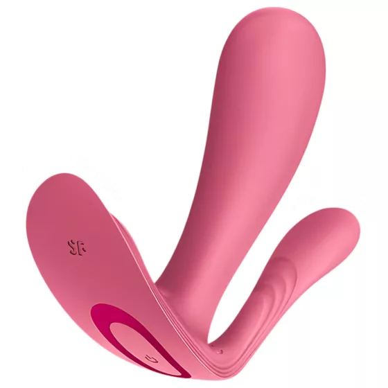 Satisfyer Top Secret+ - Wearable G-Spot and Anal Vibrator (Pink)