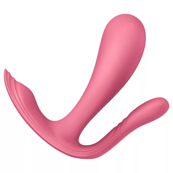 Satisfyer Top Secret+ - Wearable G-Spot and Anal Vibrator (Pink)