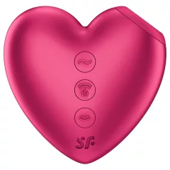 Satisfyer Cutie Heart - Airwave Clitoral Stimulator (Pink)