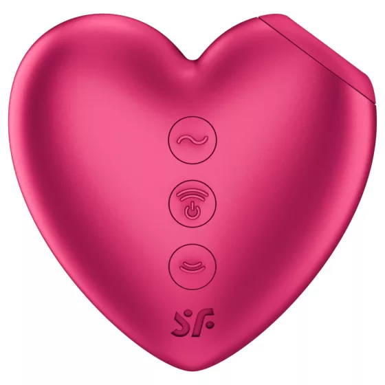 Satisfyer Cutie Heart - Airwave Clitoral Stimulator (Pink)