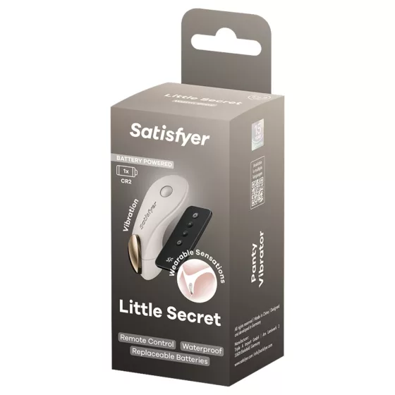 Satisfyer Little Secret - Panty Vibrator (White)