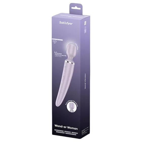 Satisfyer Wand-er Women - massaging vibrator (purple)