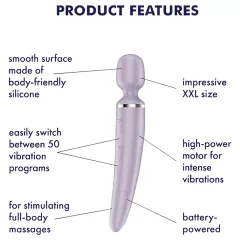 Satisfyer Wand-er Women - massaging vibrator (purple)