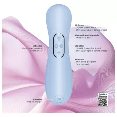   Satisfyer Pro 2 Gen4 - App-controlled air pulse clitoral stimulator (blue)