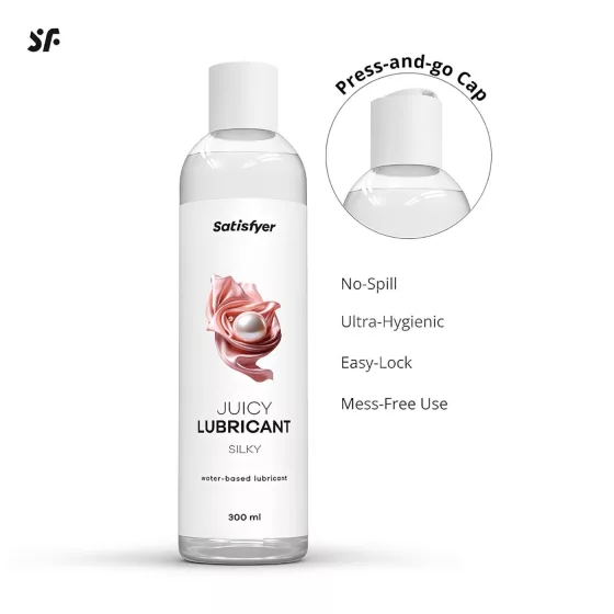 Satisfyer Juicy Silky - water-based lubricant (300 ml)