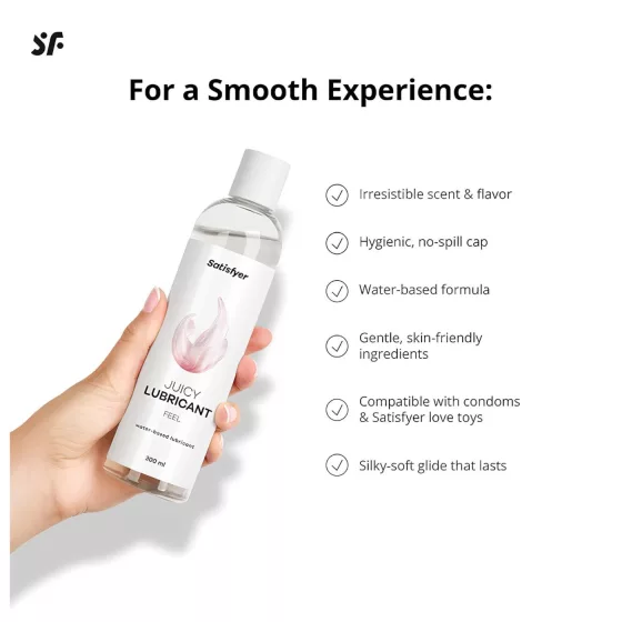 Satisfyer Juicy Feel - water-based lubricant (300 ml)
