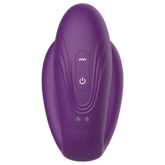 Mrow - Rechargeable, Waterproof 3-Motor Couples Vibrator (Purple)