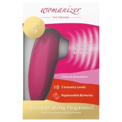 Womanizer Mini - Air-Pulse Clitoral Stimulator (Red)
