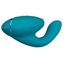 Womanizer DUO 2 - clitoral suction rabbit vibrator (Petrol)