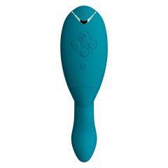   Womanizer Duo 2 - waterproof G-spot vibrator and clitoris stimulator (green)