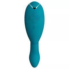 Womanizer DUO 2 - clitoral suction rabbit vibrator (Petrol)