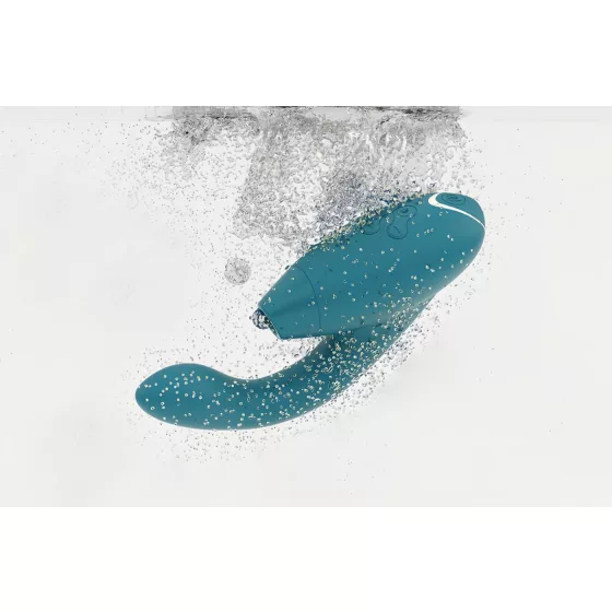 Womanizer DUO 2 - clitoral suction rabbit vibrator (Petrol)