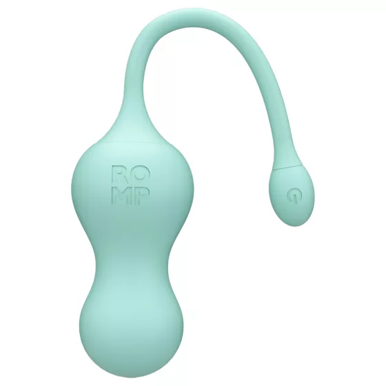 ROMP Cello - Vibrating Pleasure Balls with Remote (Green)