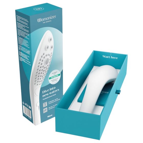 Womanizer Wave - White Massage Showerhead